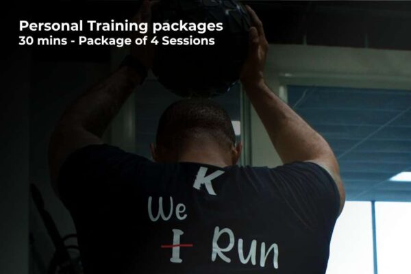 Personal training packages - 30 mins - Package of 4 Sessions