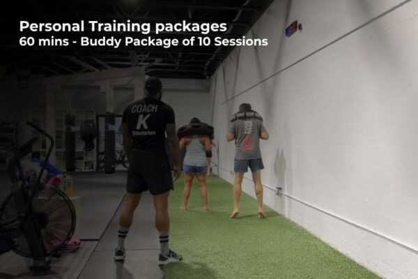 Personal training packages - 60 mins - Buddy Package of 10 Sessions